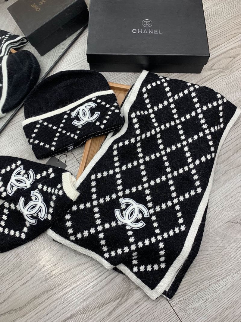 Chanel Caps Scarfs